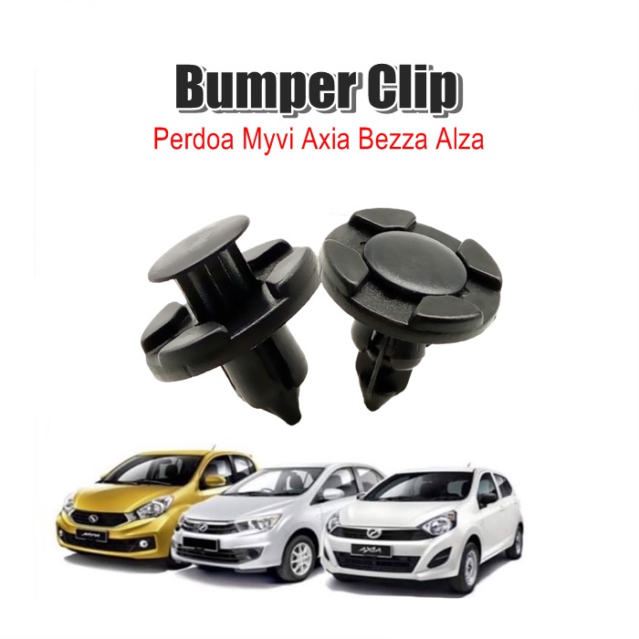 Buy 100pcs 8mm Bumper Hood Fender Plastic Retainer Push Pin Clip